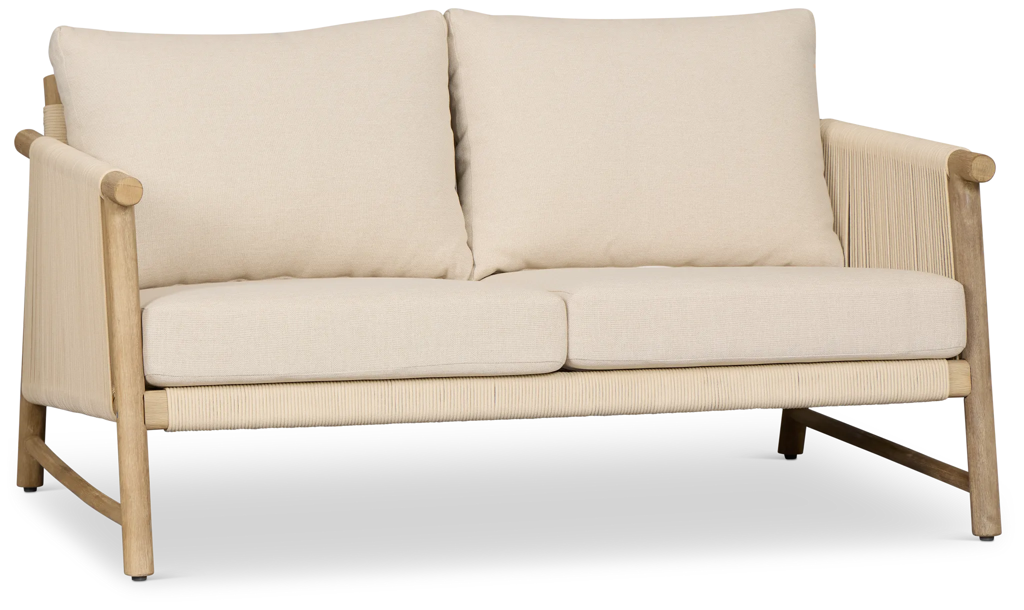 Azure Light Tone Loveseat
