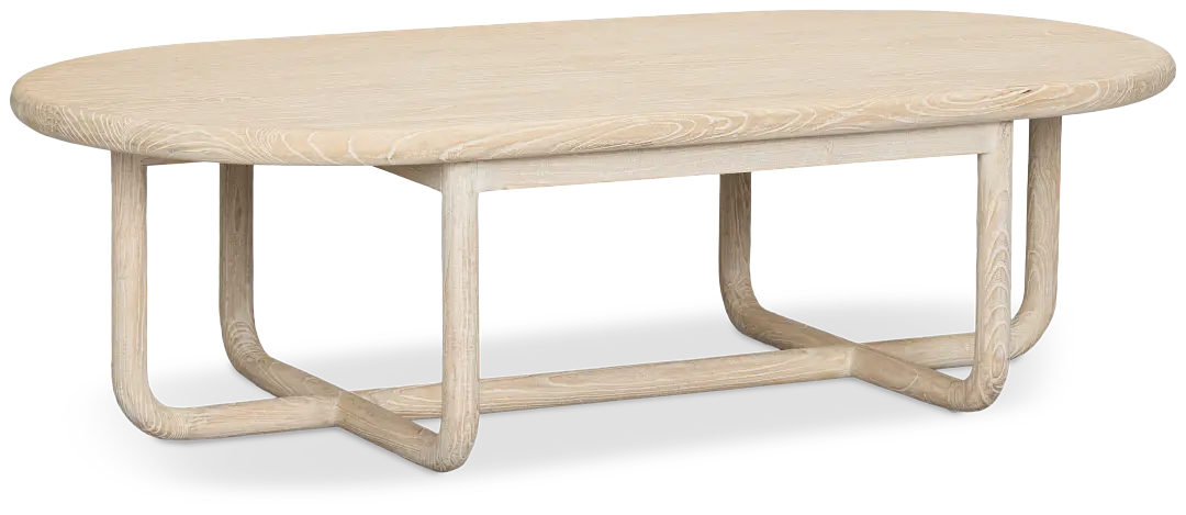 Kairo Light Tone Oval Coffee Table Kairo Light Tone Oval Coffee Table