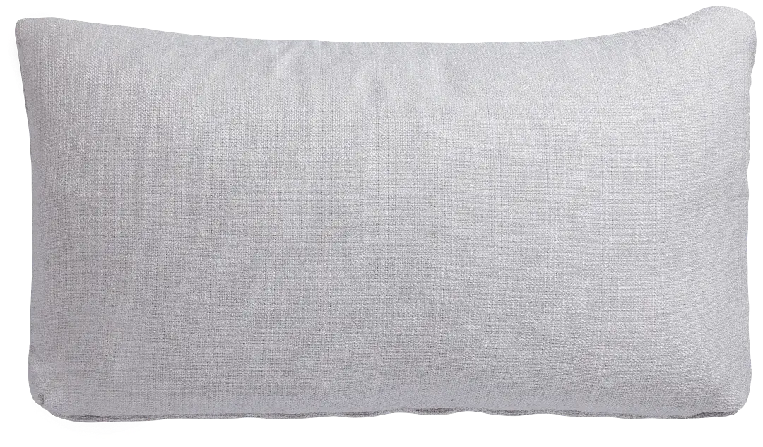 Zeke Light Gray Lumbar Accent Pillow Zeke Light Gray Lumbar Accent Pillow