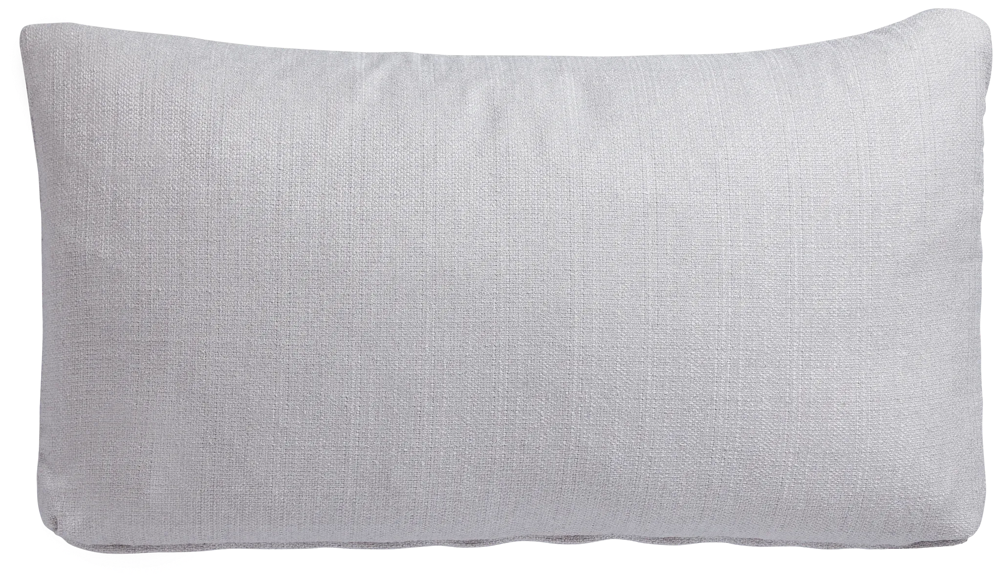 Zeke Light Gray Lumbar Accent Pillow
