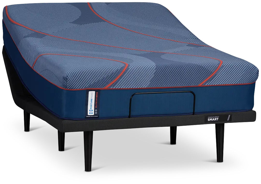 Posturepedic High Point Elite Hybrid Firm Ergo Smart Adjustable Mattress Set Posturepedic High Point Elite Hybrid Firm Ergo Smart Adjustable Mattress Set