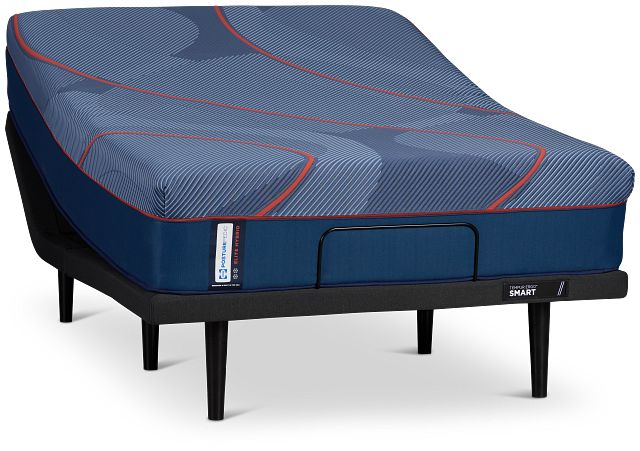 Posturepedic Elite Hybrid High Point 2 Firm Ergo Smart Adjustable Mattress Set