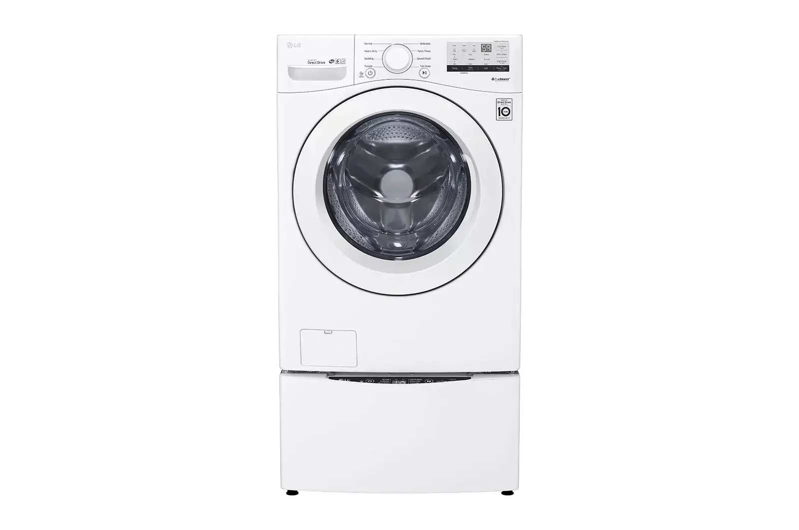 Lg 3400 Series White Front Load Washer Lg 3400 Series White Front Load Washer