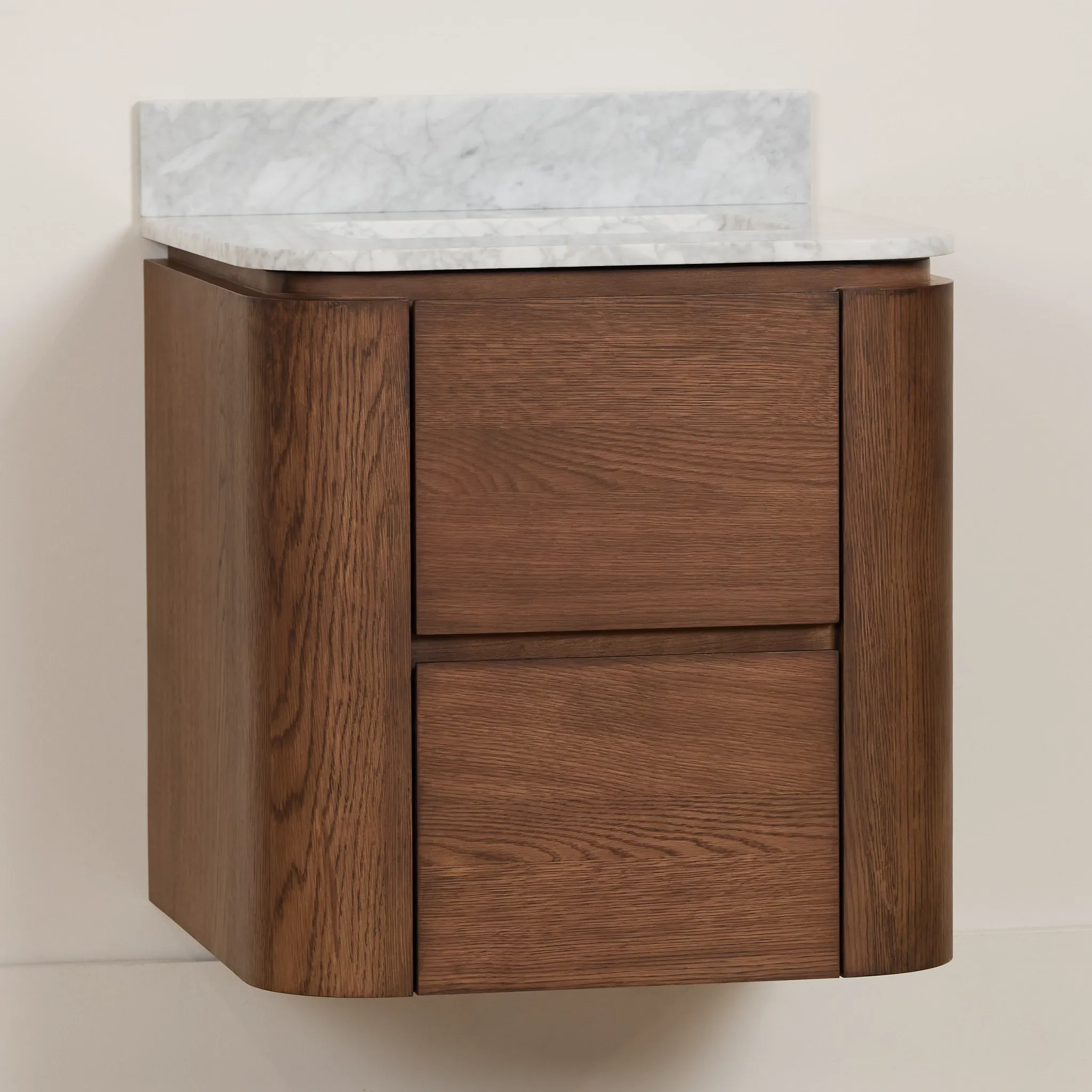 Nomad Mid Tone 24" Floating Bathroom Vanity