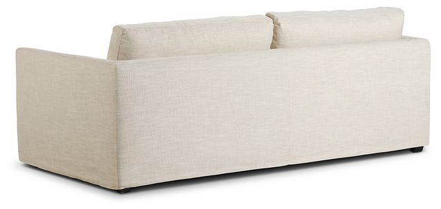 Willow 89" Light Beige Fabric Sofa