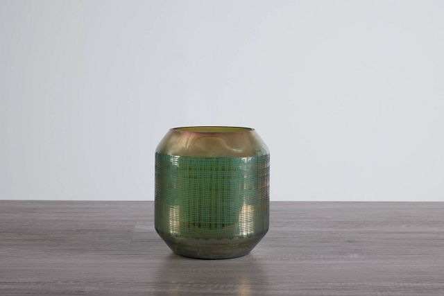 Winnetka Green Small Vase