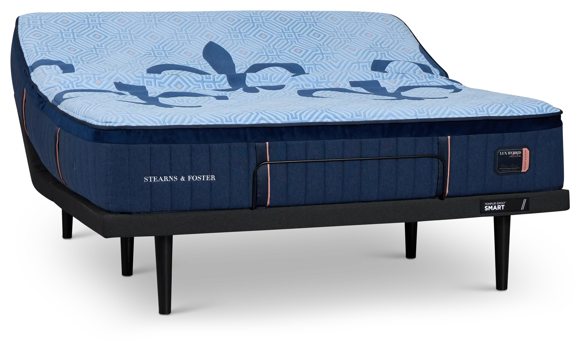 Stearns & Foster Lux Estate Elite Soft Hybrid 14" Soft Ergo Smart Adjustable Mattress Set Stearns & Foster Lux Estate Elite Soft Hybrid 14" Soft Ergo Smart Adjustable Mattress Set