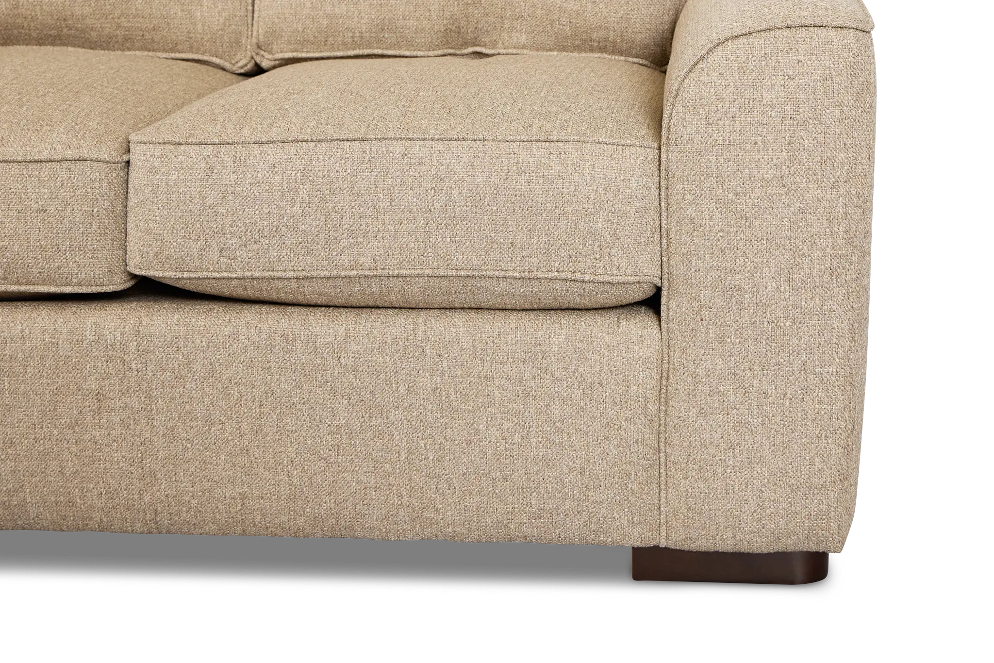 Sinclair Brown Fabric Sofa Sinclair Brown Fabric Sofa