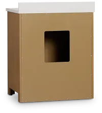 Delray Light Tone 30" Single Bathroom Vanity