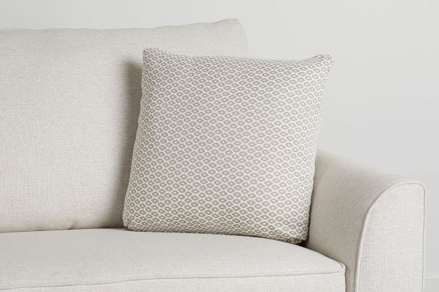 Nimbus Beige Fabric 18" Accent Pillow (0)