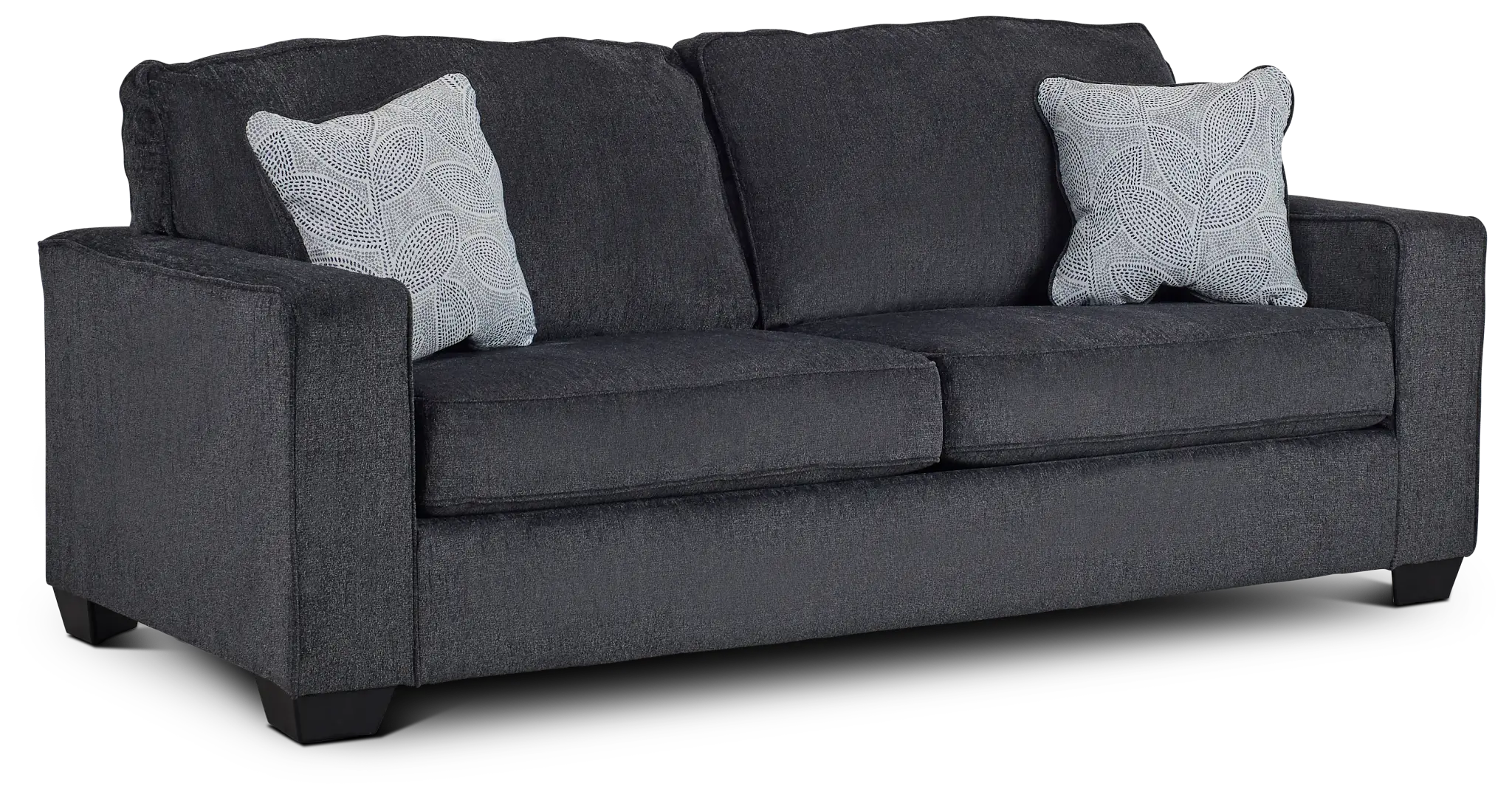 Altari Dark Gray Micro Memory Foam Sleeper Altari Dark Gray Micro Memory Foam Sleeper