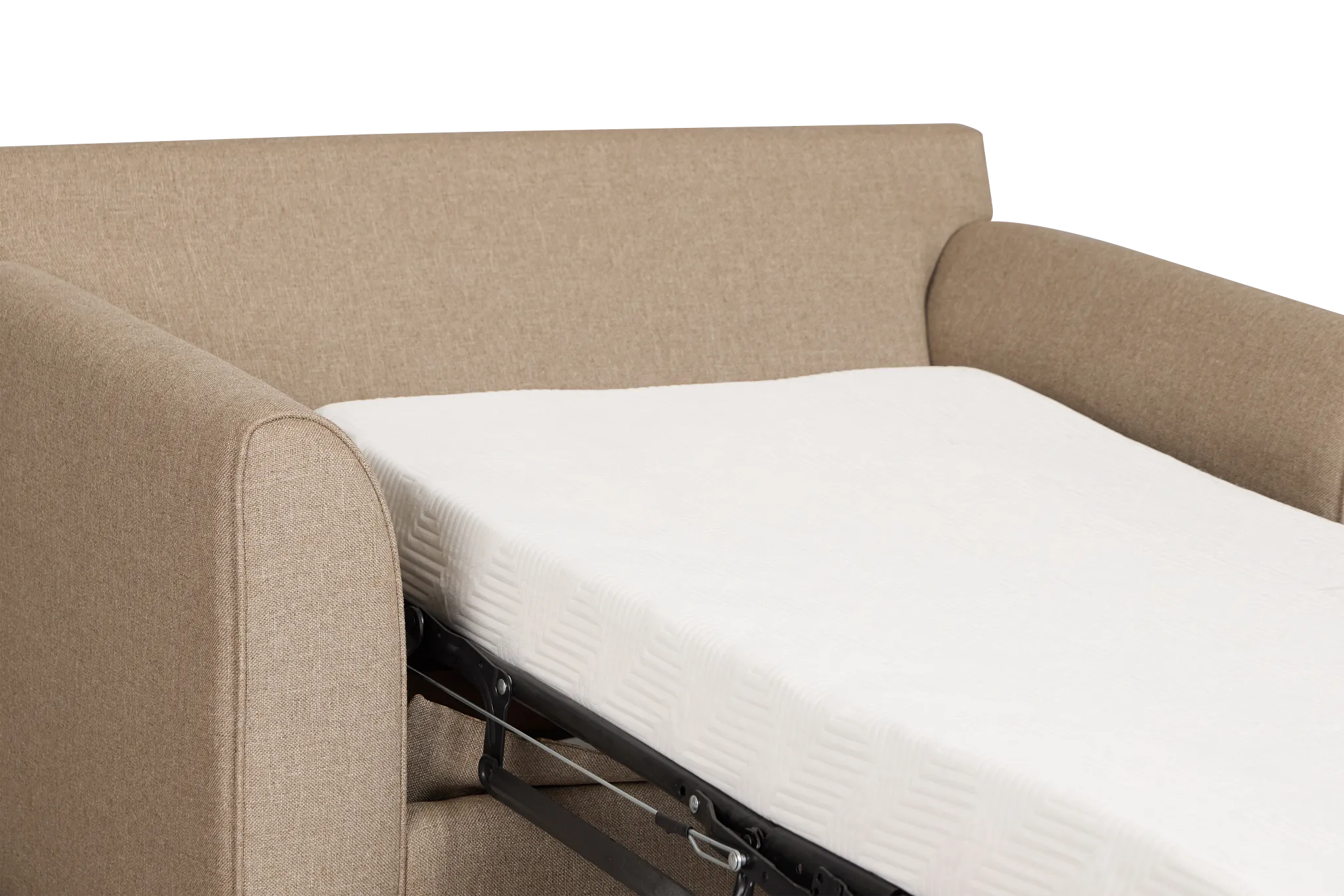 Tate Brown Fabric Cooling Memory Foam Sleeper