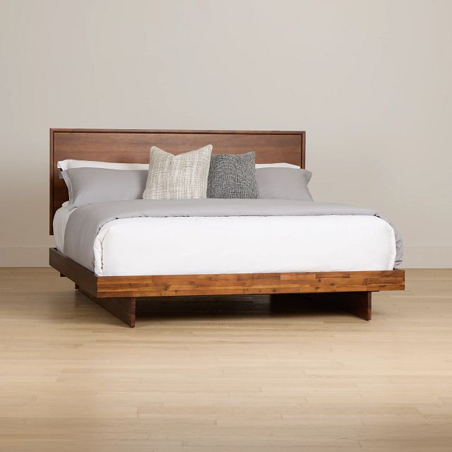 Bowery Dark Tone Platform Bed