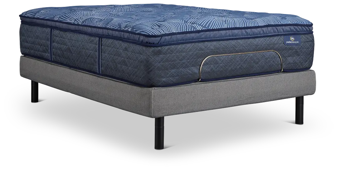 Serta Perfect Sleeper Cobalt Calm Plush Motion Perfect 4 Adjustable Base Set Serta Perfect Sleeper Cobalt Calm Plush Motion Perfect 4 Adjustable Base Set