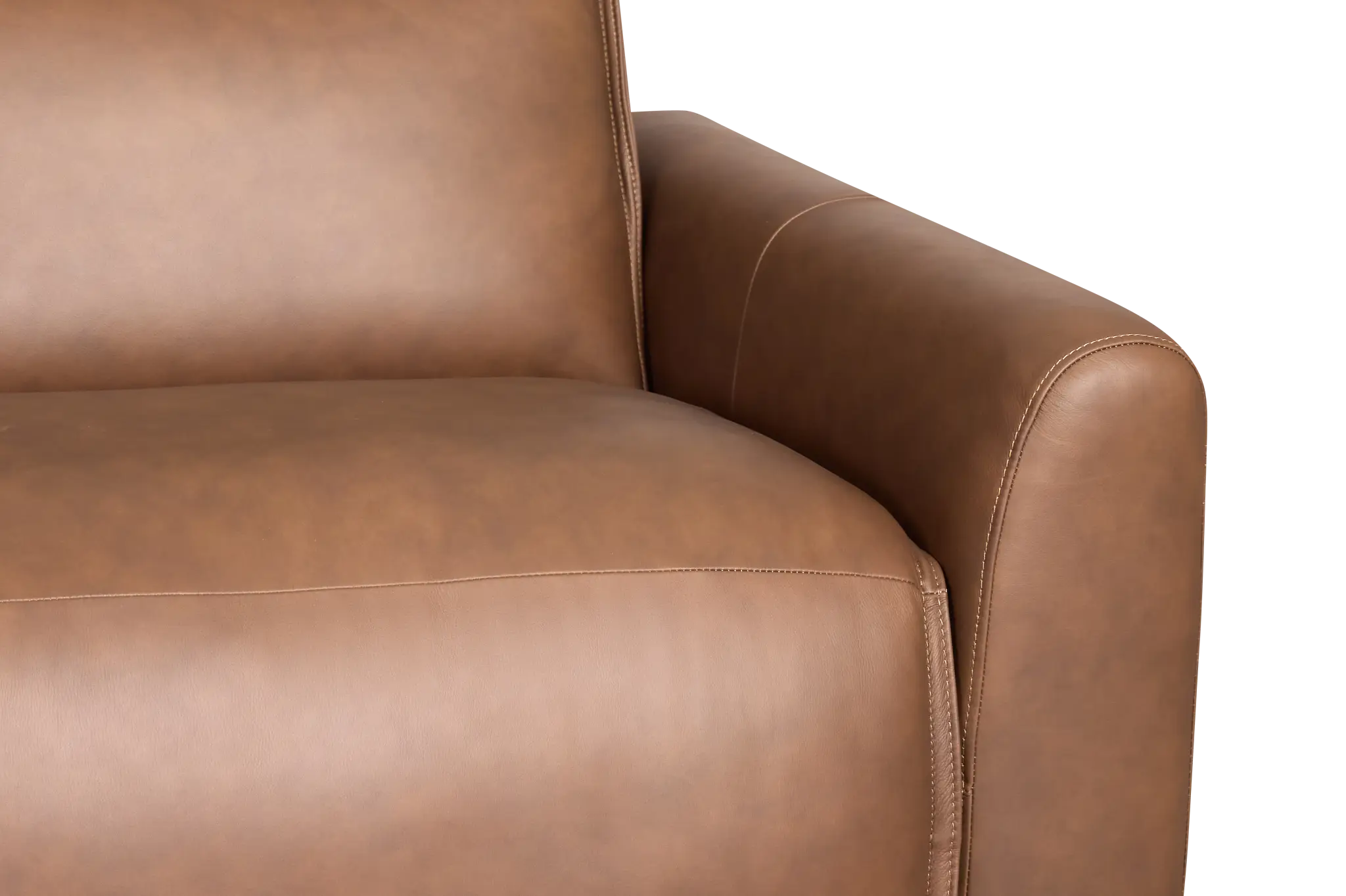Edison Dark Brown Lthr/vinyl 2-piece Modular Power Reclining Sofa Edison Dark Brown Lthr/vinyl 2-piece Modular Power Reclining Sofa