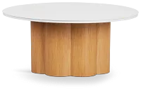 Sunrise Medium White Coffee Table