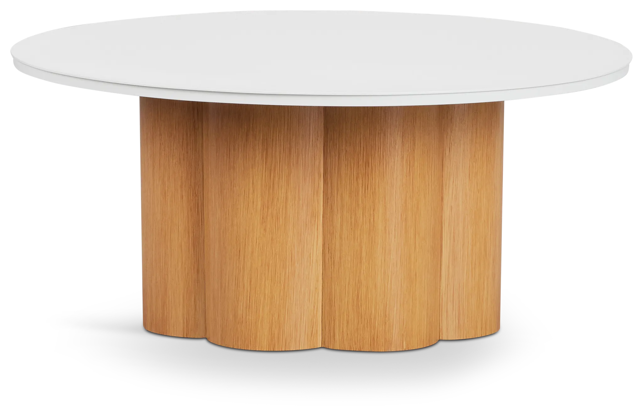 Sunrise Medium White Coffee Table