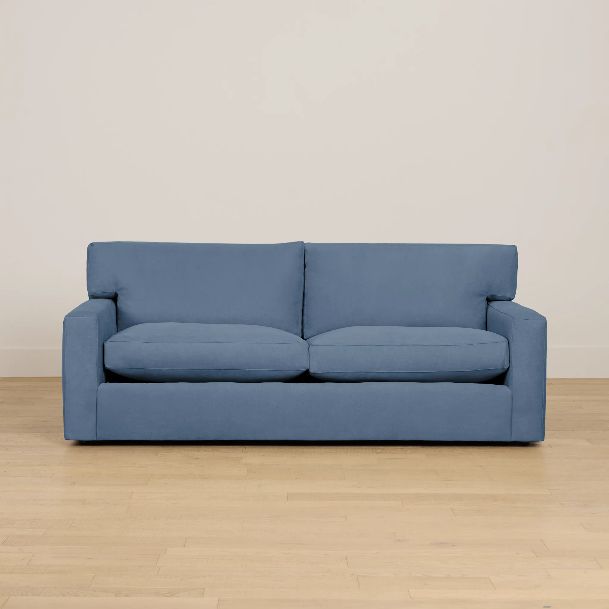 Hudson Blue Fabric Sofa