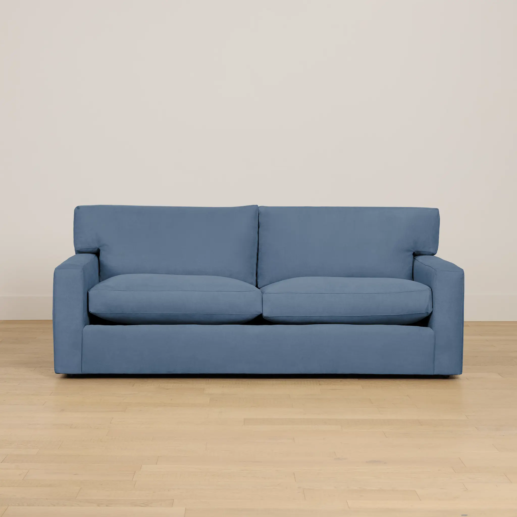Hudson Blue Fabric Sofa Hudson Blue Fabric Sofa