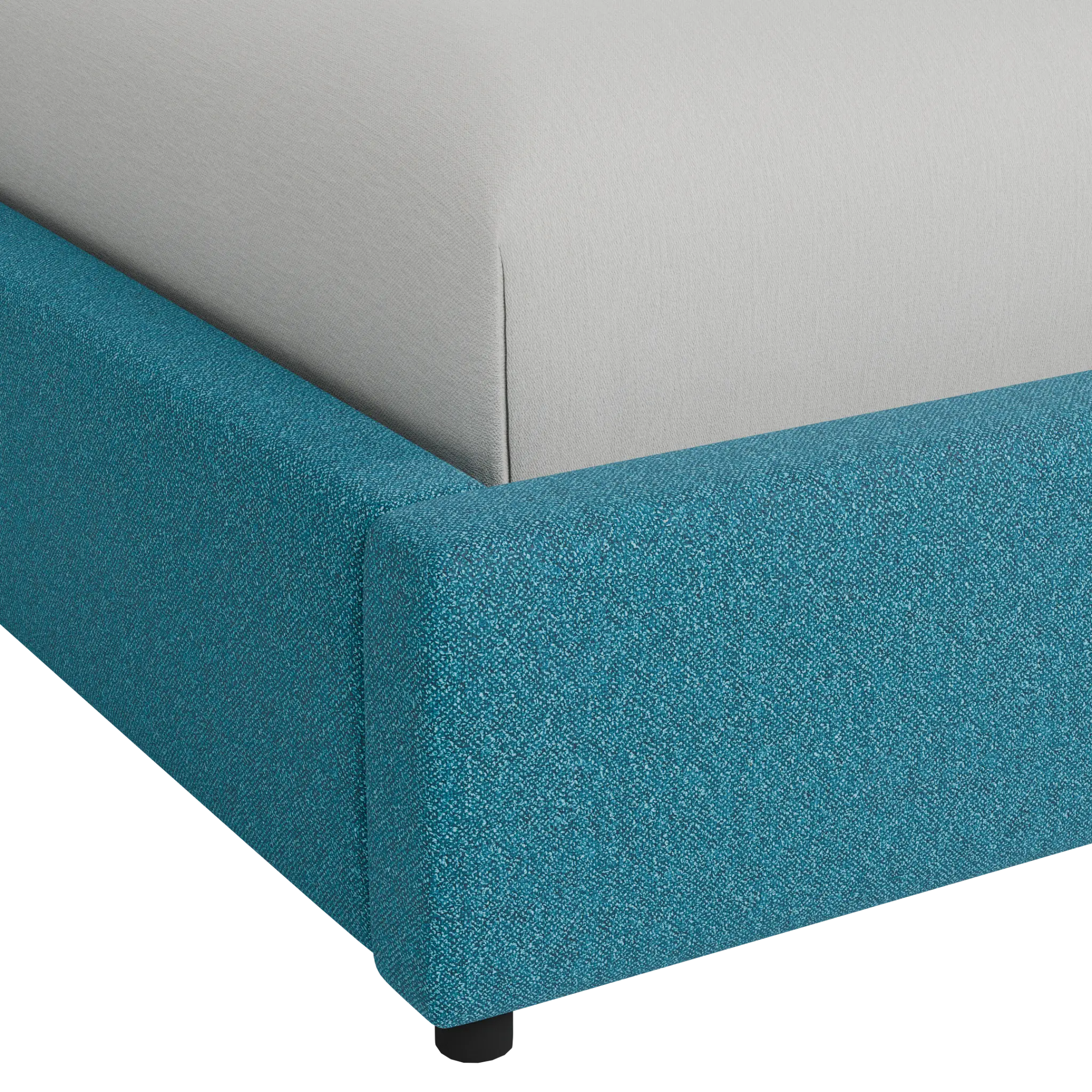 Grayton Elite Teal 44" Upholstered Platform Bed Grayton Elite Teal 44" Upholstered Platform Bed