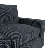 Siesta Lucy Navy Fabric Loveseat