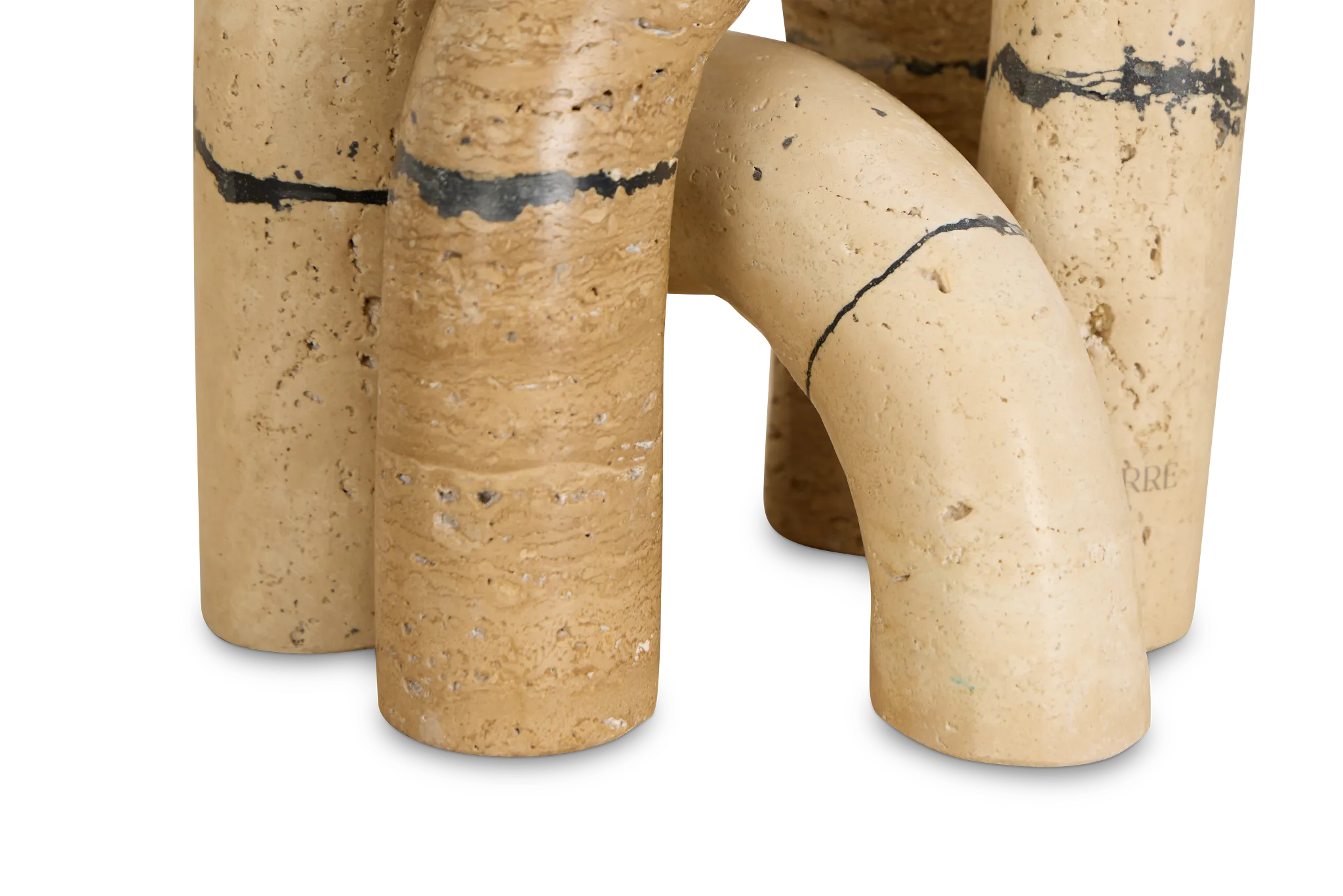 Elodie Ivory Stone Tabletop Accessory