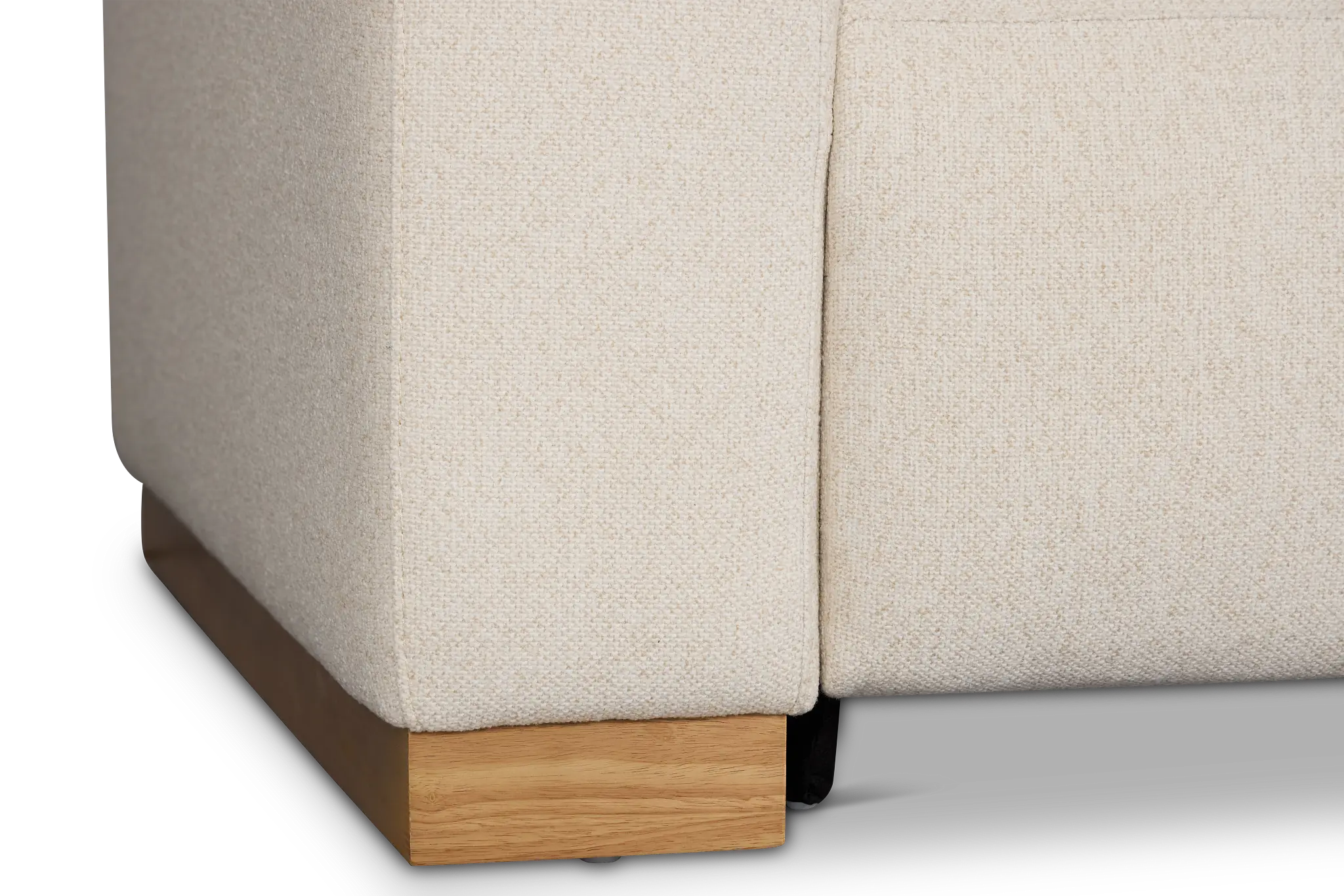 Leona Light Beige Fabric 3-piece Modular Power Sofa Leona Light Beige Fabric 3-piece Modular Power Sofa