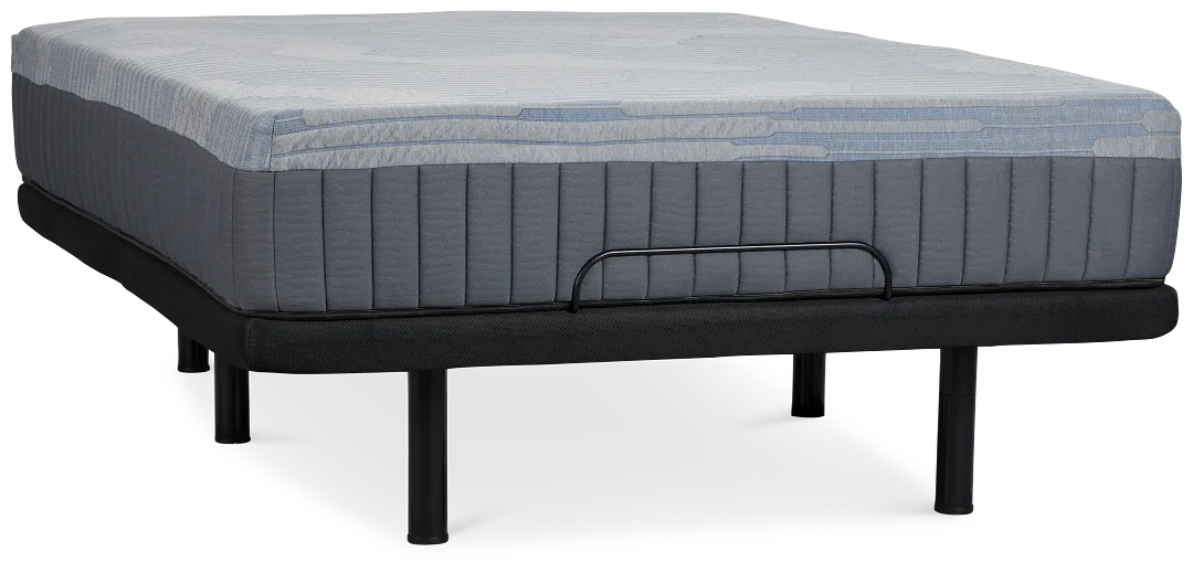 Kevin Charles By Sealy Hybrid Plush Plus Adjustable Mattress Set