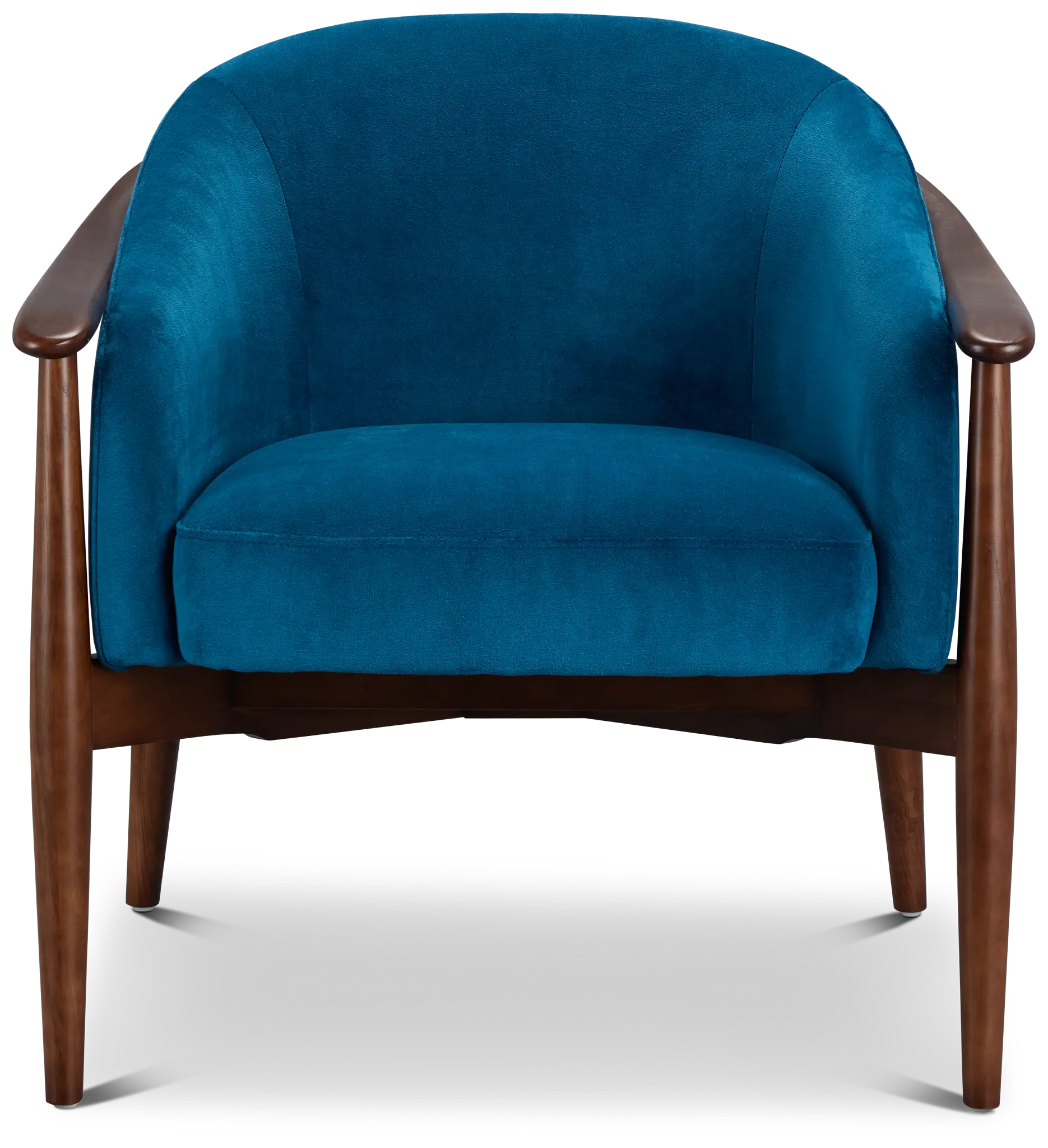 Nova Blue Velvet Accent Chair Nova Blue Velvet Accent Chair