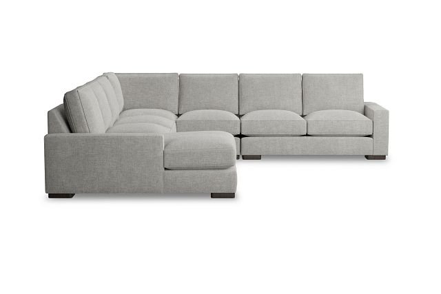 Edgewater Elevation Khaki Large Left Chaise Sectional