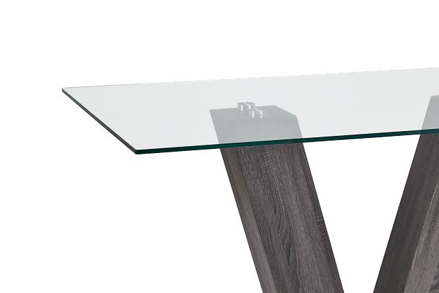 Kendall Glass High Dining Table