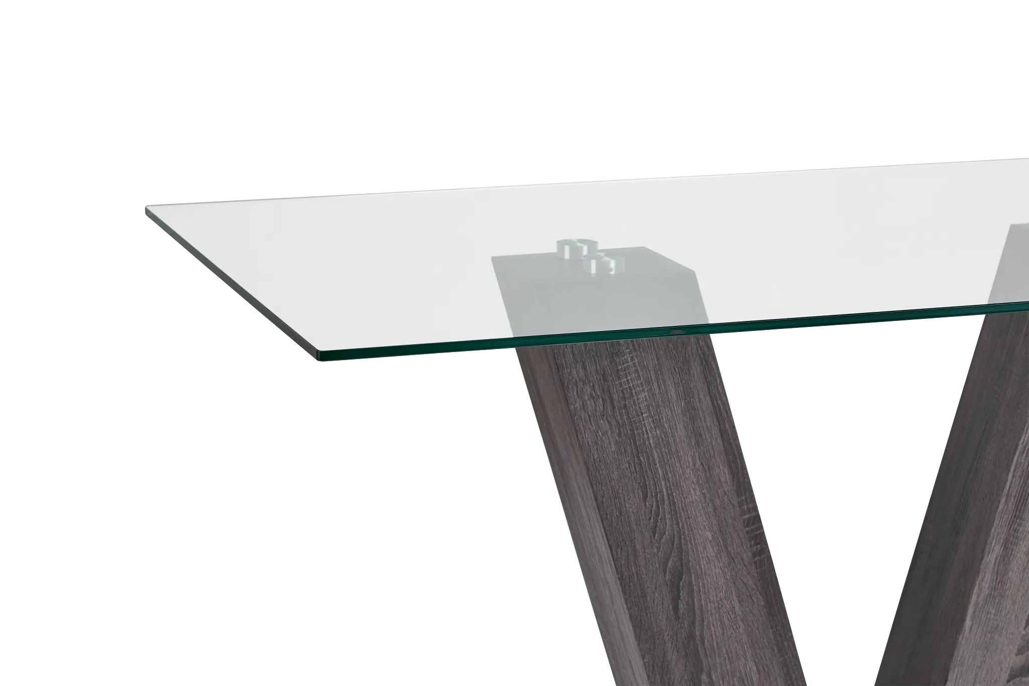 Kendall Glass High Dining Table