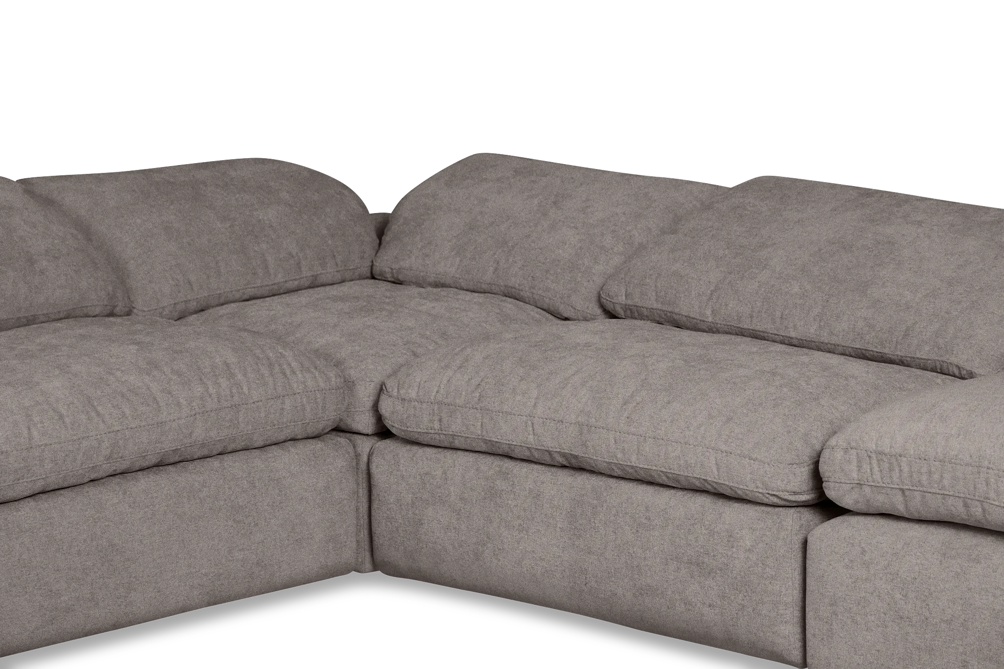 Drift Dark Gray Fabric Large Right Bumper Power Reclining Sectional