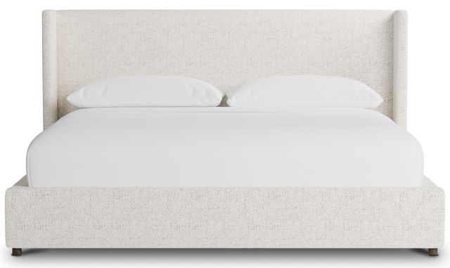 Captiva Natural Beauty Beige 48" Upholstered Shelter Bed