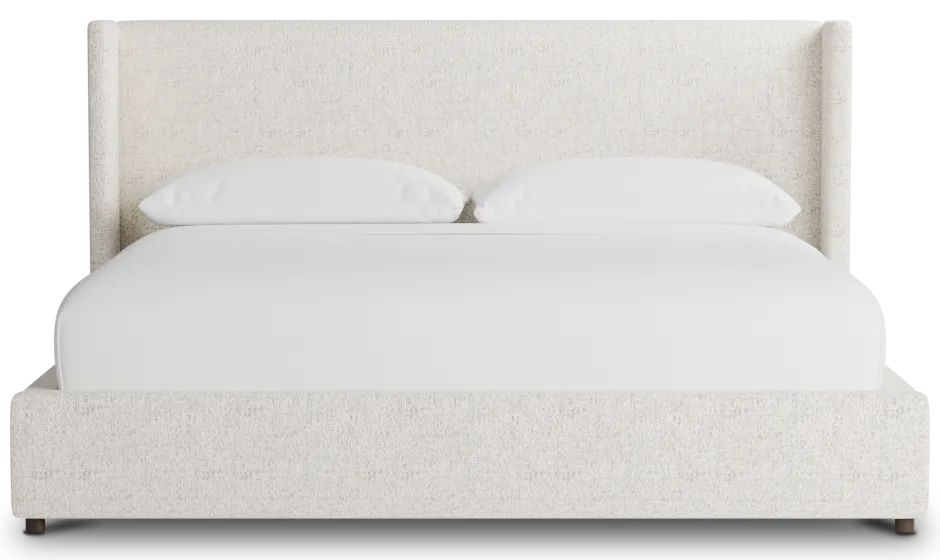 Captiva Natural Beauty Beige 48" Upholstered Shelter Bed