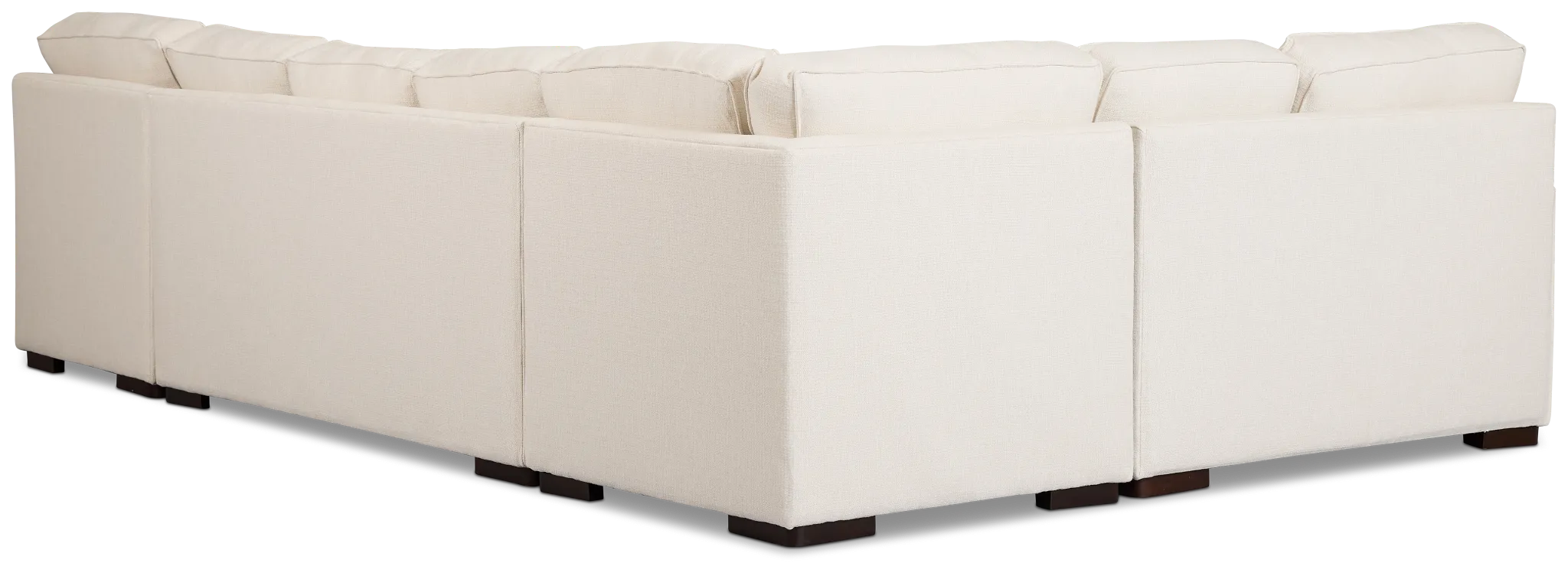 Sinclair Light Beige Fabric Right Chaise Innerspring Sleeper Sectional