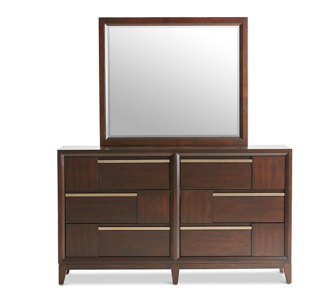 Sedona Dark Tone Dresser & Mirror (3)