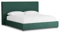 Grayton Joya Green 54" Upholstered Platform Bed