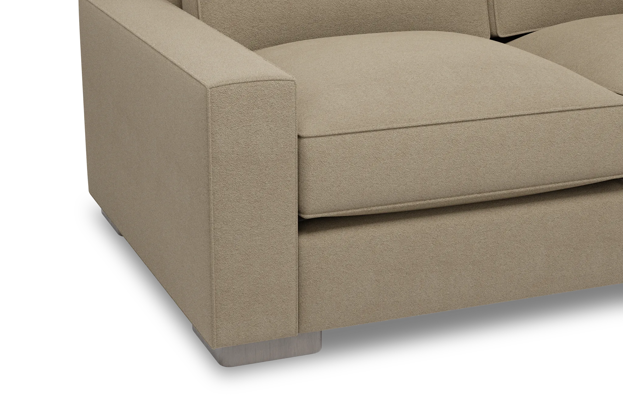 Edgewater Elite Taupe Large Two-arm Sectional