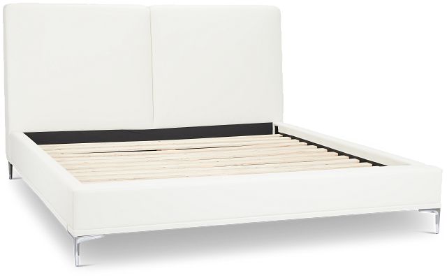 Emit White Micro Panel Bed