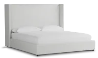 Captiva Elite Ivory 60" Upholstered Shelter Bed