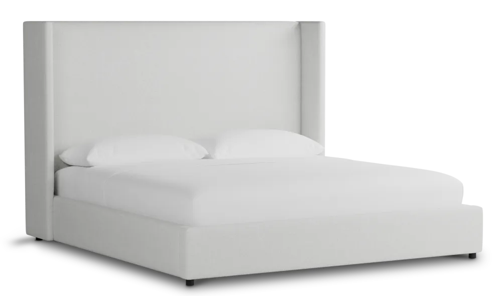 Captiva Elite Ivory 60" Upholstered Shelter Bed