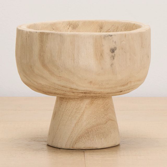 Pauli Light Tone Wood Bowl