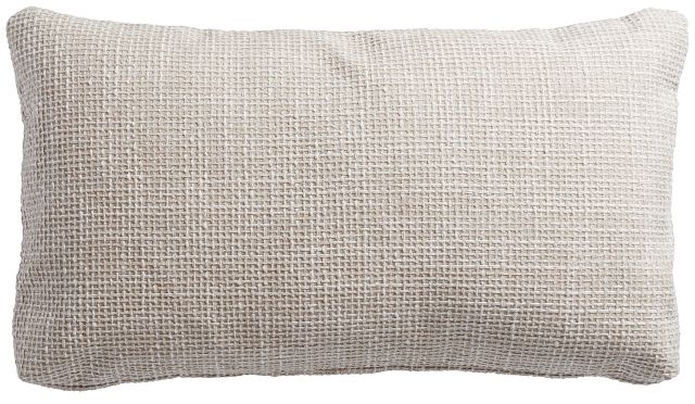 Sutton Taupe Lumbar Accent Pillow