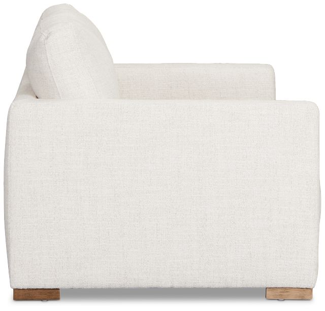 Maeve Light Beige Fabric Loveseat