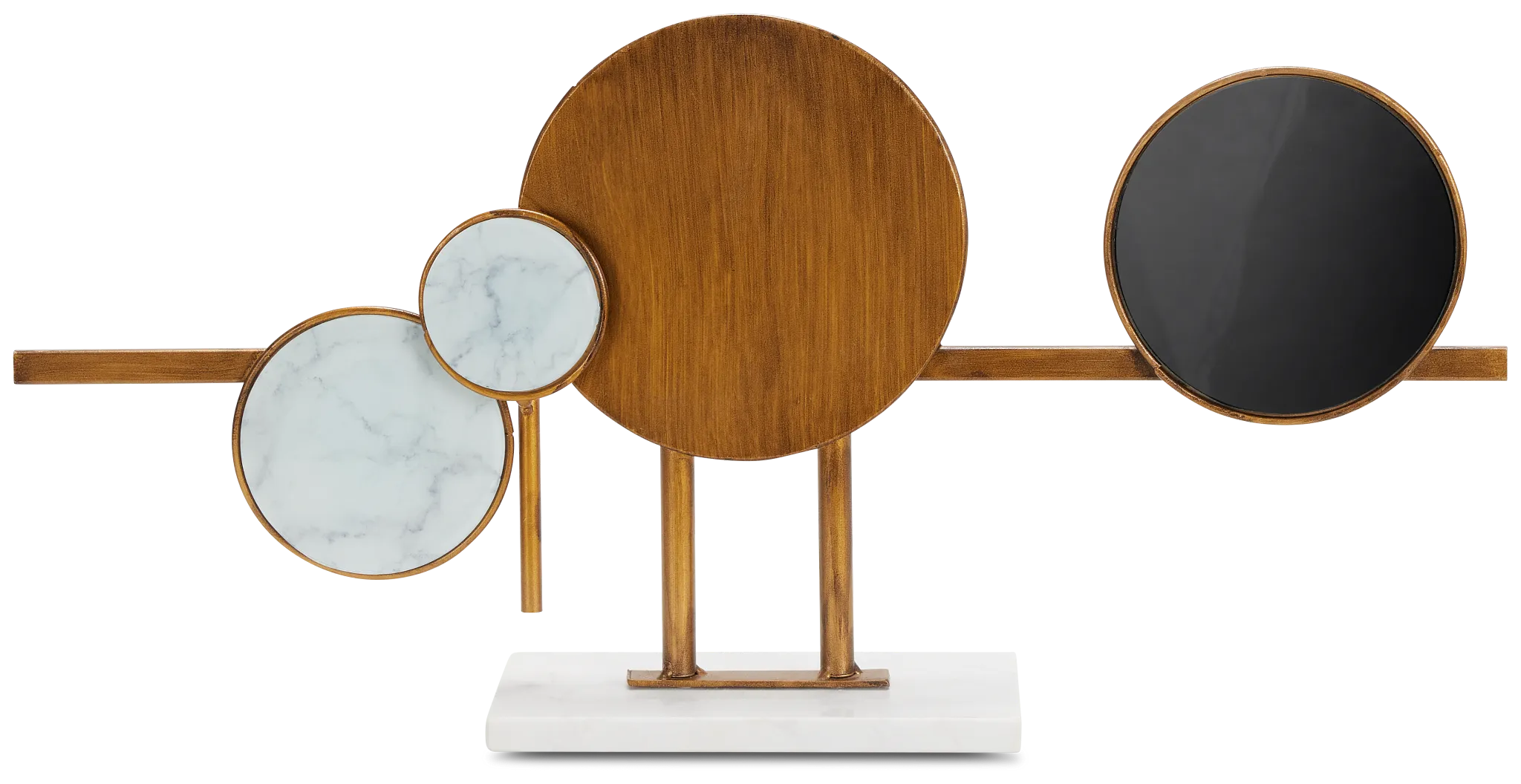 Gwen Gold Metal Tabletop Accessory