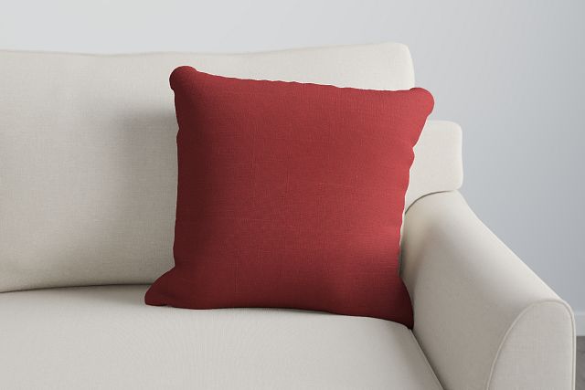 Haven Red Fabric 20" Accent Pillow (0)