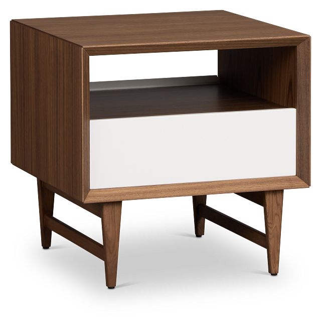 Flynn Mid Tone Square End Table