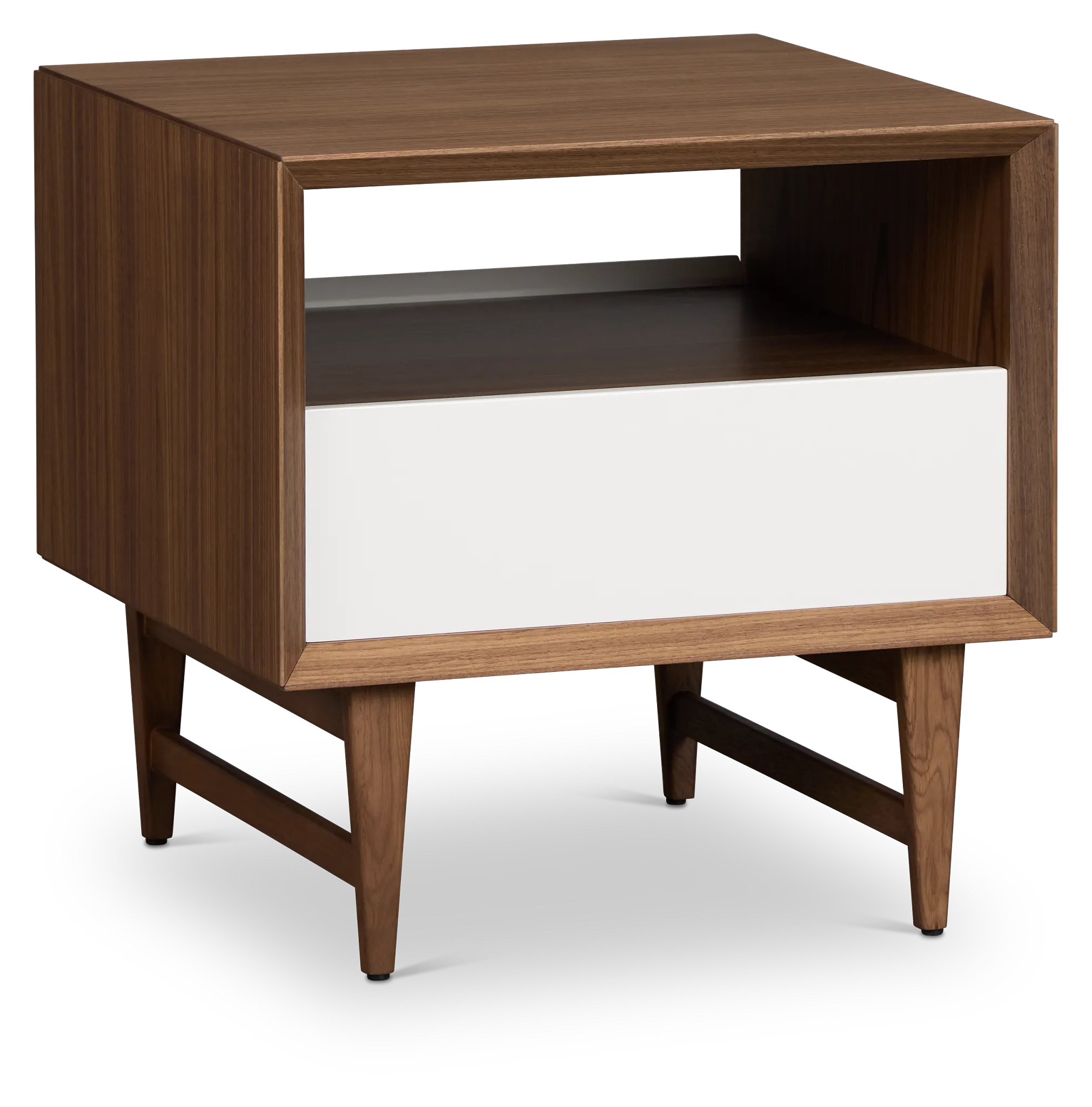 Flynn Mid Tone Square End Table