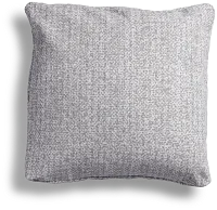 Zeta 18" Pewter Accent Pillow